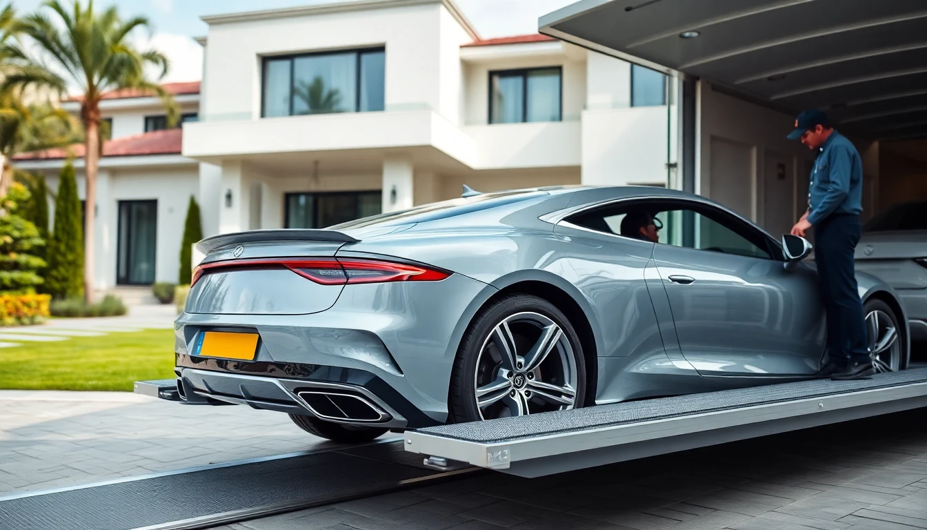 Tourist and private vehicles ready for transport